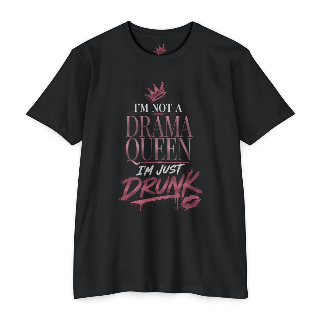 Drama Queen Graphic T-Shirt - Black